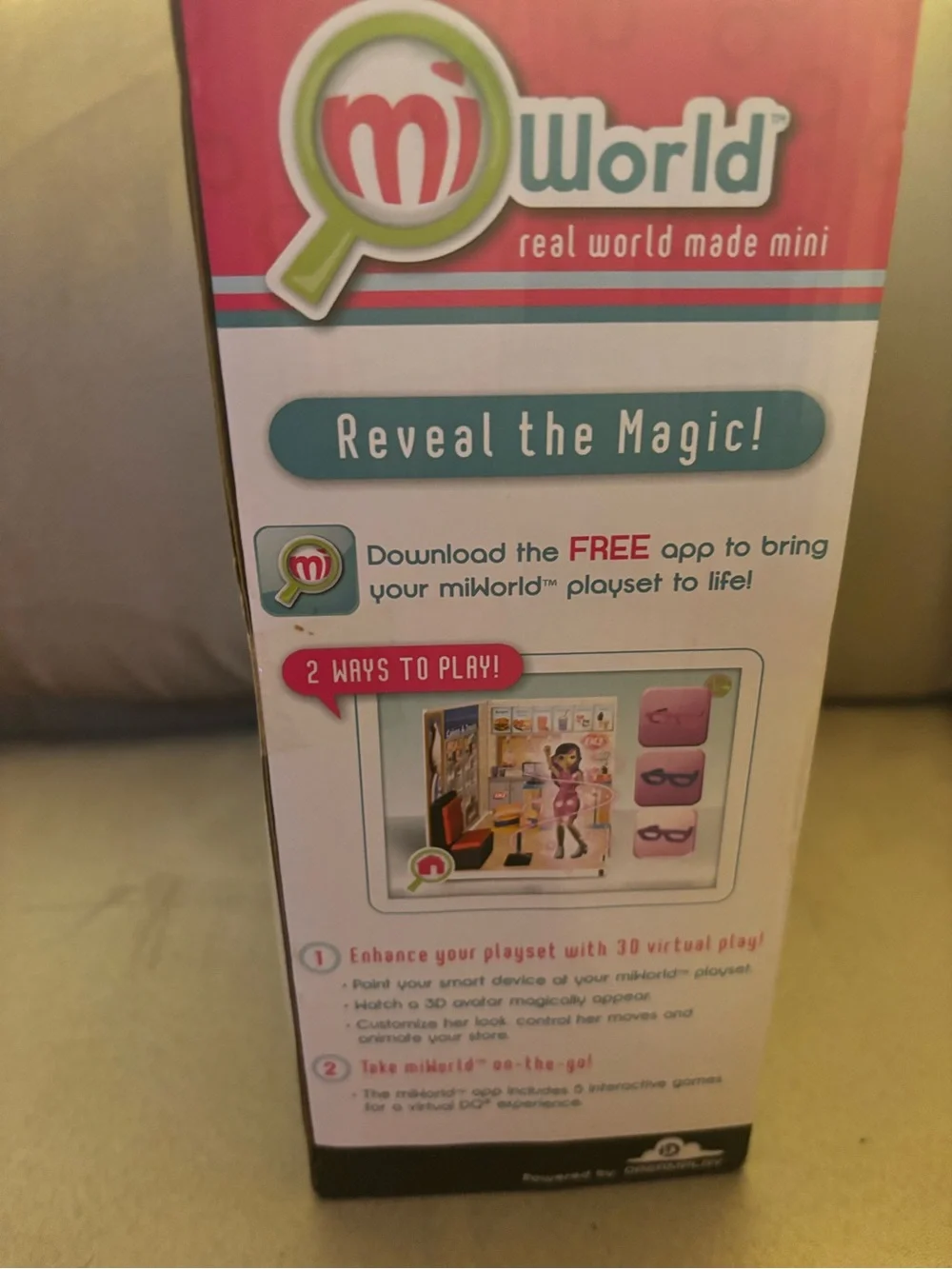 MiWorld Dairy Queen® Store Playset - Pink/Red